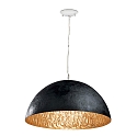 pendant luminaire MAGMA E27 IP20, gold, black 