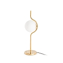 table lamp LE VITA IP20, glossy, gold dimmable