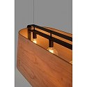 Faro pendant luminaire STOOD 5 flames E27 IP20, black matt 