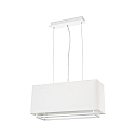 pendant luminaire VESPER 2 flames E27 IP20, white matt 