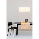 Faro pendant luminaire VESPER 2 flames E27 IP20, white matt 