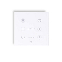 radio wall switch with output for radio control signal (RF), white
