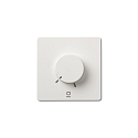 radio wall switch with output for radio control signal (RF), white matt