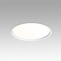 Faro ceiling recessed luminaire LUAN LED IP44, white matt 