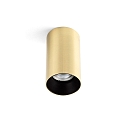 ceiling luminaire STAN GU10 IP20, gold, satined 