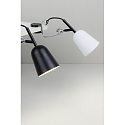 Faro clamp lamp STUDIO E14 IP20, black matt 