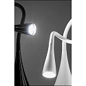 Faro table lamp LENA LED IP20, glossy, white 