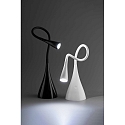Faro table lamp LENA LED IP20, black glossy 