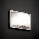 Faro wall luminaire DIULA 2 flames E27 IP20, nickel satined 