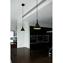 Faro pendant luminaire PAM LED IP20, black 