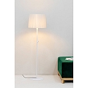 floor lamp SAMBA E27 IP20, beige, white matt 