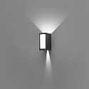 Faro outdoor wall luminaire LOG LED IP54, dark grey 