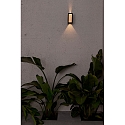 Faro outdoor wall luminaire LOG LED IP54, dark grey 