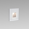 Faro outdoor wall luminaire DART SQ LED IP65, white matt 