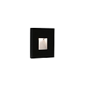 outdoor wall luminaire DART SQ LED IP65, black matt 