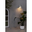 Faro outdoor wall luminaire PALS E27 IP65, white matt 