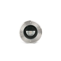 floor recessed luminaire GEISER 130 WALLWASHER round, rigid, asymmetrical IP67, stainless steel, satined 