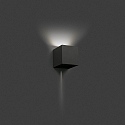 outdoor wall luminaire OLAN 2 flames LED IP65, dark grey 