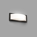 Faro wall luminaire MOL E27 IP44, dark grey 