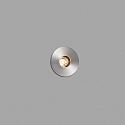 Faro floor recessed luminaire GRUND 37 (INCL HONEYCOMB) 700MA round, rigid, passable IP67, stainless steel, satined dimmable