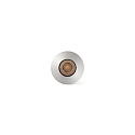 floor recessed luminaire GRUND 92 (INCL HONEYCOMB) 350MA round, rigid, passable IP67, stainless steel, satined dimmable