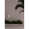 Faro wall recessed luminaire SOUN 105 down, square, indirect IP65, white matt 