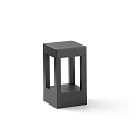 bollard lamp AGRA 200 LED IP54, dark grey 