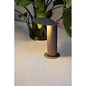 Faro bollard lamp LOTUS LED IP65, dark grey 