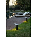 Faro bollard lamp LOTUS LED IP65, dark grey 