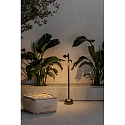 Faro bollard lamp BROT 900 2 flames LED IP65, black 