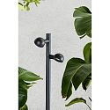 Faro bollard lamp BROT 900 2 flames LED IP65, black 