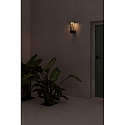 Faro outdoor wall luminaire TWIST LED IP65, dark grey 