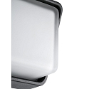 Faro outdoor wall luminaire HALF LED IP65, dark grey 