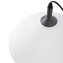 Faro pendant luminaire SAIGON OUT E27 IP44, dark grey 