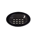 floor recessed luminaire TRAS 25L / 40� / 700MA 12 flames, rigid IP67, black matt dimmable