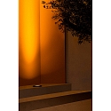 Faro floor recessed luminaire TRAS 25L / 40� / 700MA 12 flames, rigid IP67, black matt dimmable