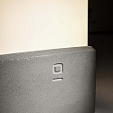 Faro wall luminaire BLOCK 135 E27 IP65, concrete grey 