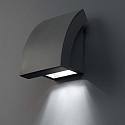 Faro wall luminaire PROA GU10 IP44, dark grey 