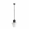 pendant luminaire MISTU E27 IP44, dark grey 