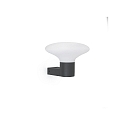 outdoor wall luminaire BLUB'S E27 IP44, dark grey 
