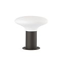 bollard lamp BULB'S E27 IP44, dark grey 