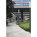 Faro bollard lamp TRAM LED IP55, dark grey 