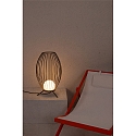 Faro floor lamp CAGE LED IP65, dark grey 