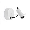outdoor wall luminaire CLAP LED IP65, white 