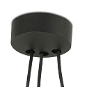 Faro pendant luminaire CLAP LED IP65, black 