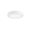 LED Downlight, round, 18W, 3000K, 1500lm, IP20, opal, DALI dimmable, white