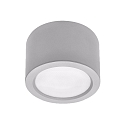LED Downlight, 10W, 4000K, 1500lm, IP65, DALI dimmable, silver