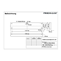 Frisch-Licht LED Surfaced /Pendant grid luminaire, 32W, 4000K, 4700lm, IP20, UGR < 19, DALI dimmable, white