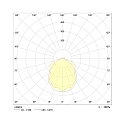Frisch-Licht LED Damp-proof luminaire, prismatic, 35W, 3000K, 5000lm, IP50, white