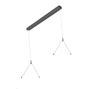 canopy FL-PLN232063MPS.8284L / FL-PLN242063MPS.8584L incl. LED driver, dimmable, 1-10V, black